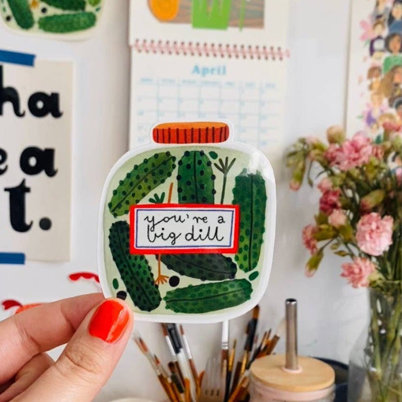 Daria Solak - Big Dill sticker | Scout & Co