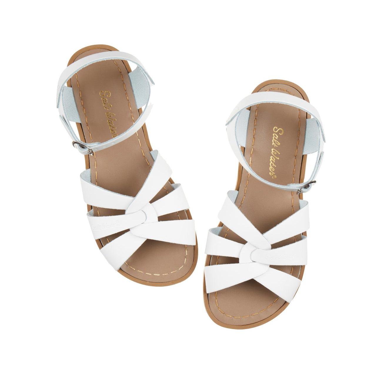 Saltwater Original Sandals - White - Kids | Scout & Co