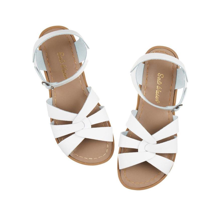 Saltwater Original Sandals - White - Kids | Scout & Co