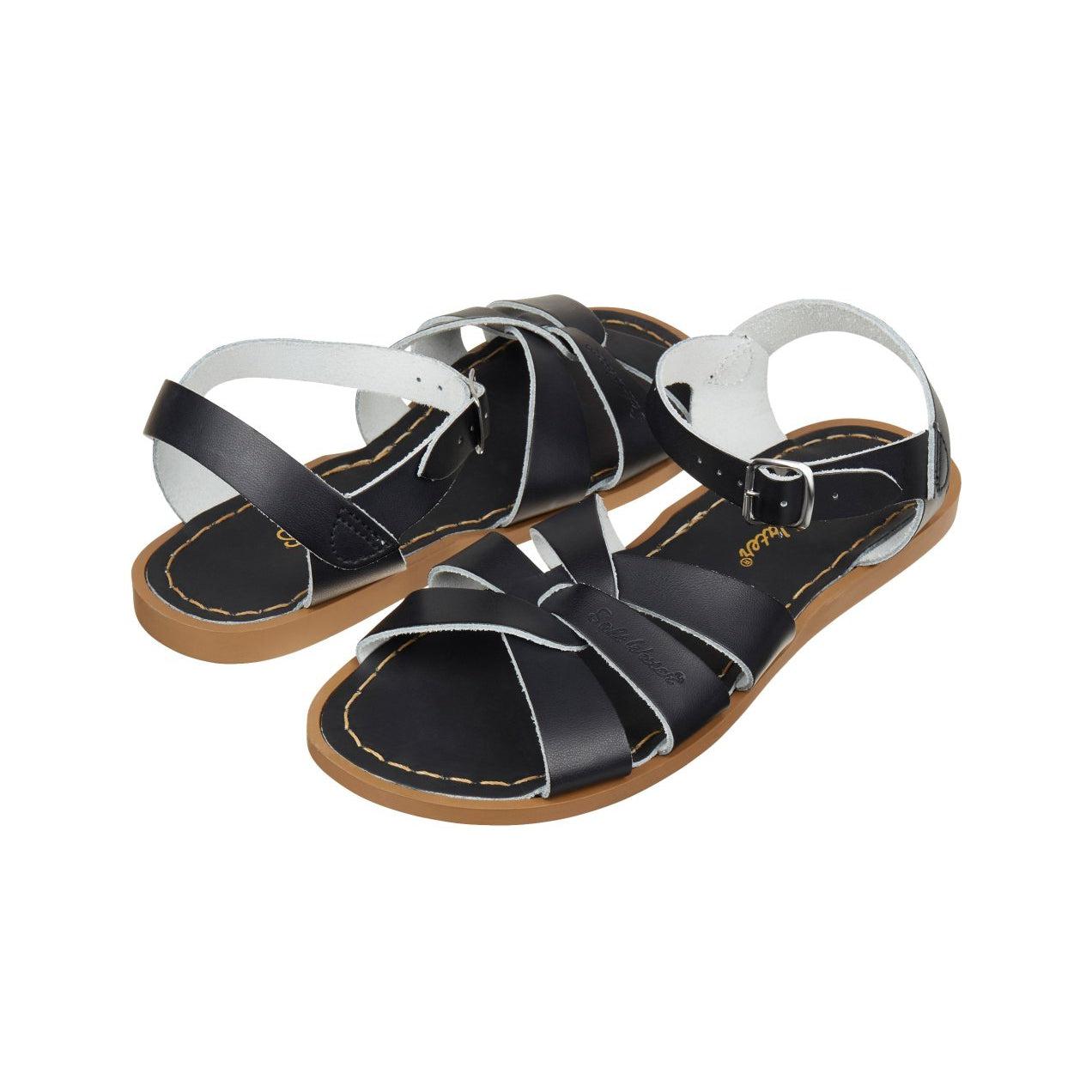 Saltwater Original Sandals - Black - Kids | Scout & Co