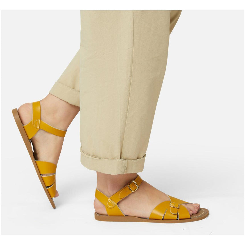 Saltwater Classic Sandals - Mustard - Adult | Scout & Co