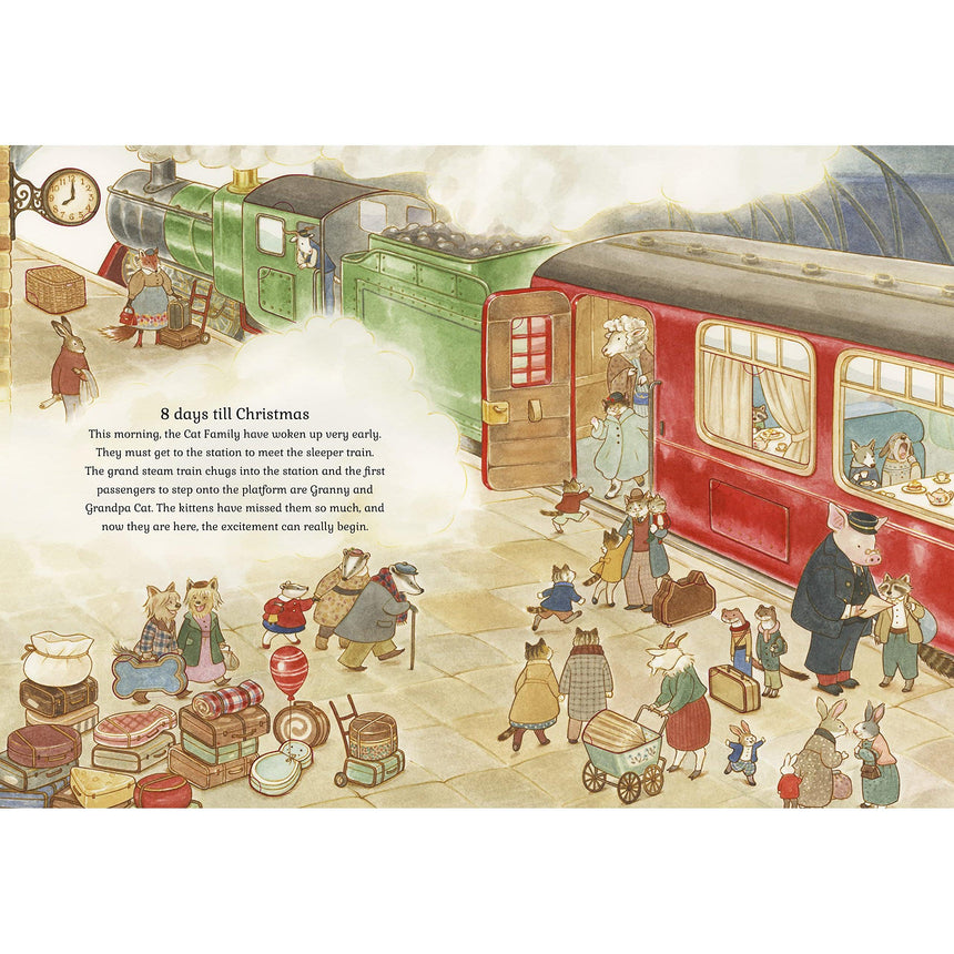 Cat Family Christmas: advent lift-the-flap book - Lucy Brownridge | Scout & Co