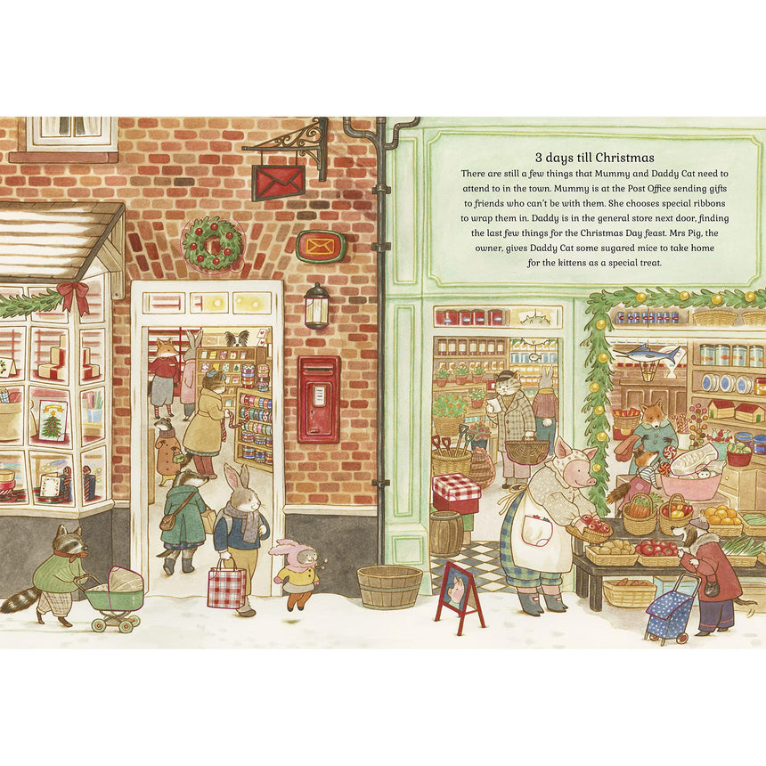 Cat Family Christmas: advent lift-the-flap book - Lucy Brownridge | Scout & Co