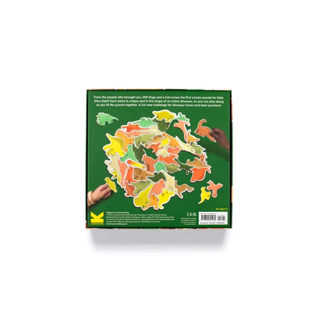 Dino Dash 50-piece jigsaw puzzle - Caroline Selmes | Scout & Co
