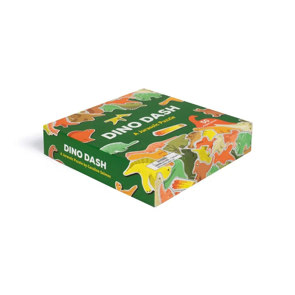 Dino Dash 50-piece jigsaw puzzle - Caroline Selmes | Scout & Co
