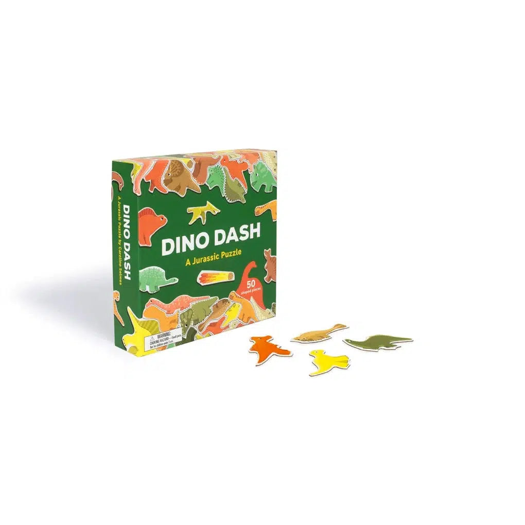 Dino Dash 50-piece jigsaw puzzle - Caroline Selmes | Scout & Co