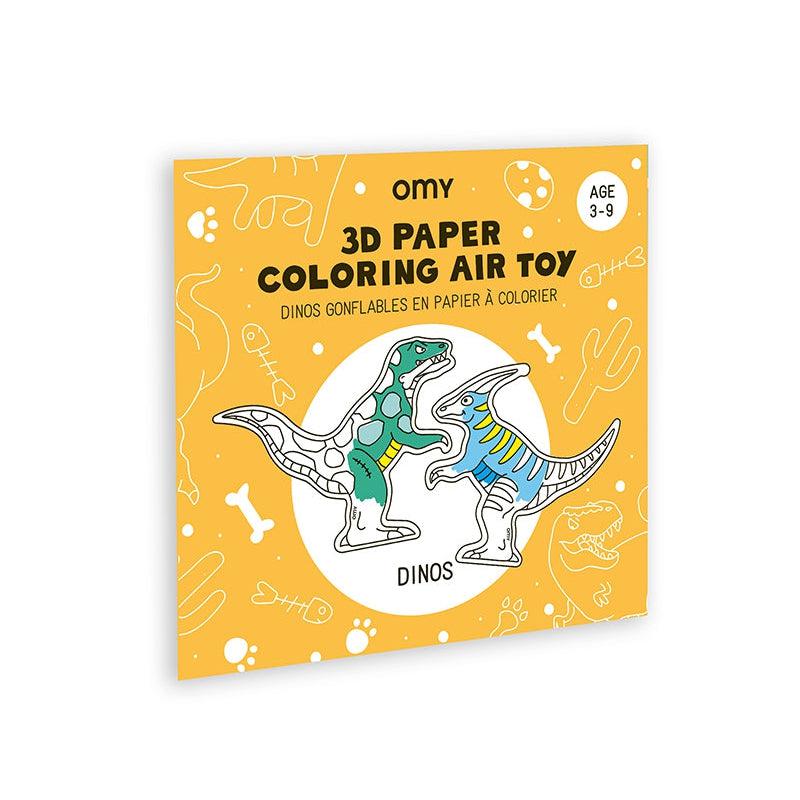 OMY - 3D colouring air toy - Dinosaurs | Scout & Co