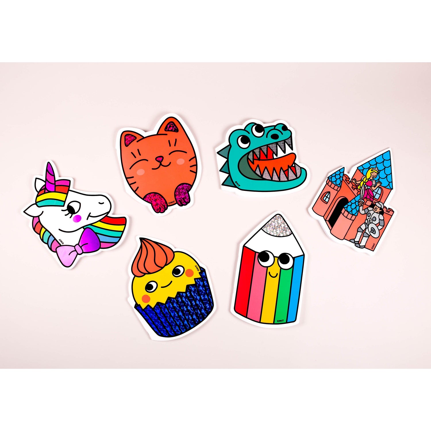 OMY - Notebook & stickers - Magic castle | Scout & Co