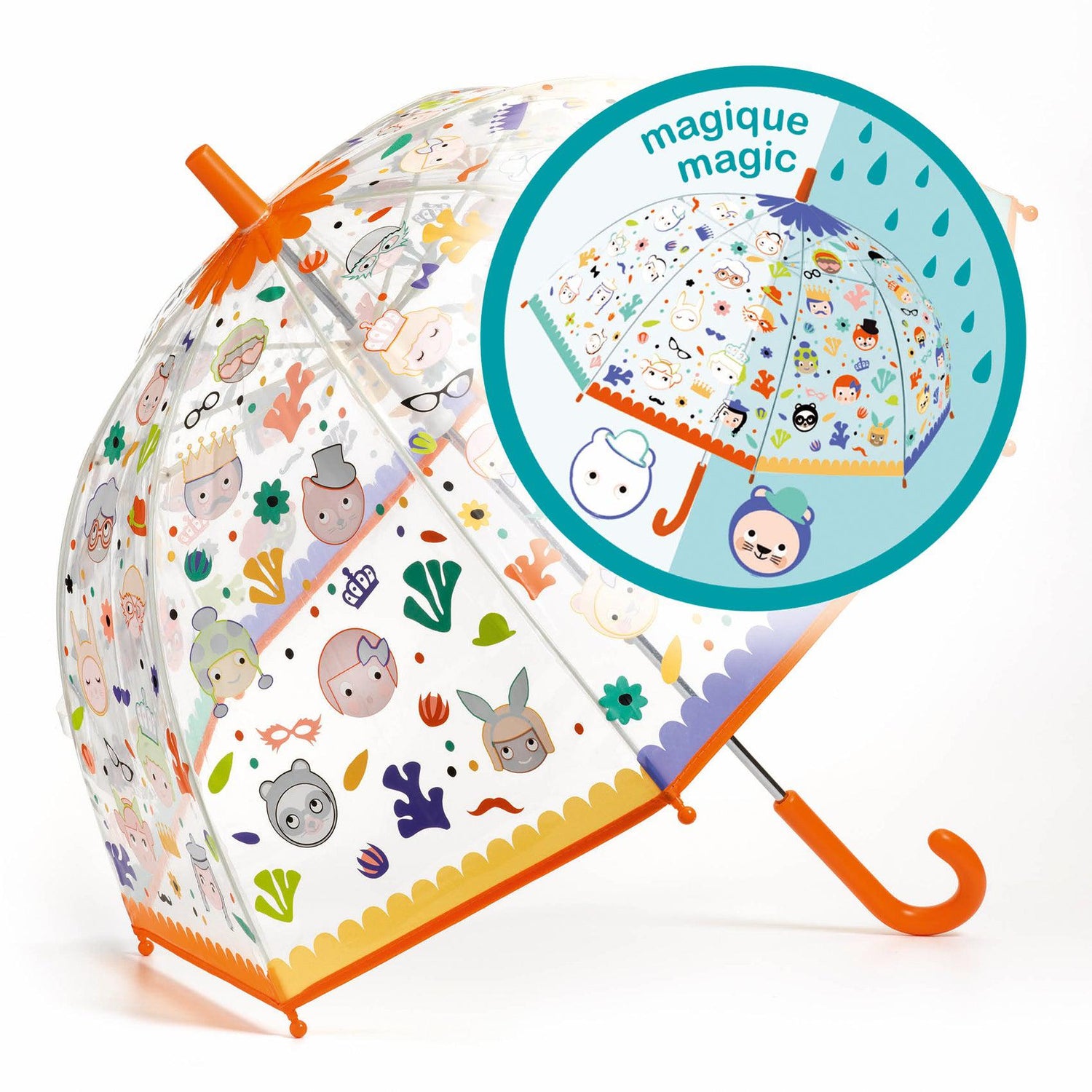 Djeco - Faces colour-change umbrella | Scout & Co