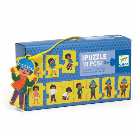 Djeco - I'm Dressing Up 10-piece frieze puzzle | Scout & Co