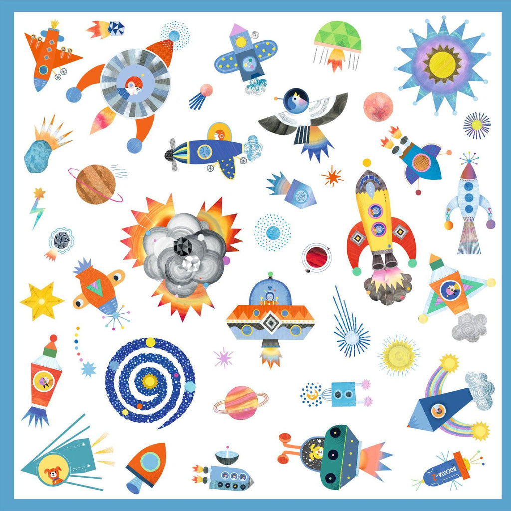 Djeco - Interstellar stickers | Scout & Co