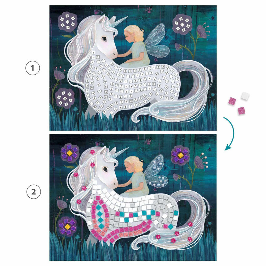 Djeco - The Enchanted World mosaics craft set | Scout & Co
