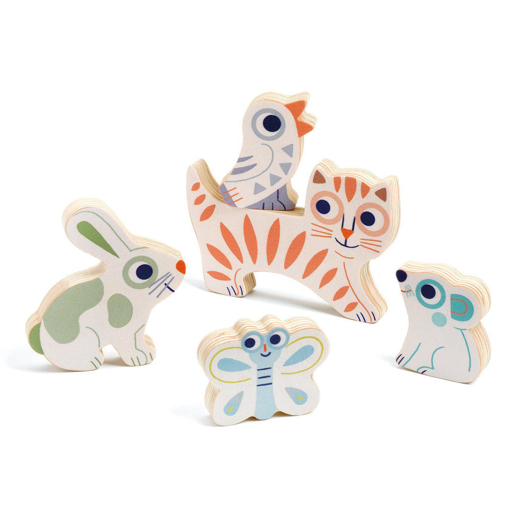 Djeco - BabyAnimali wooden puzzle | Scout & Co