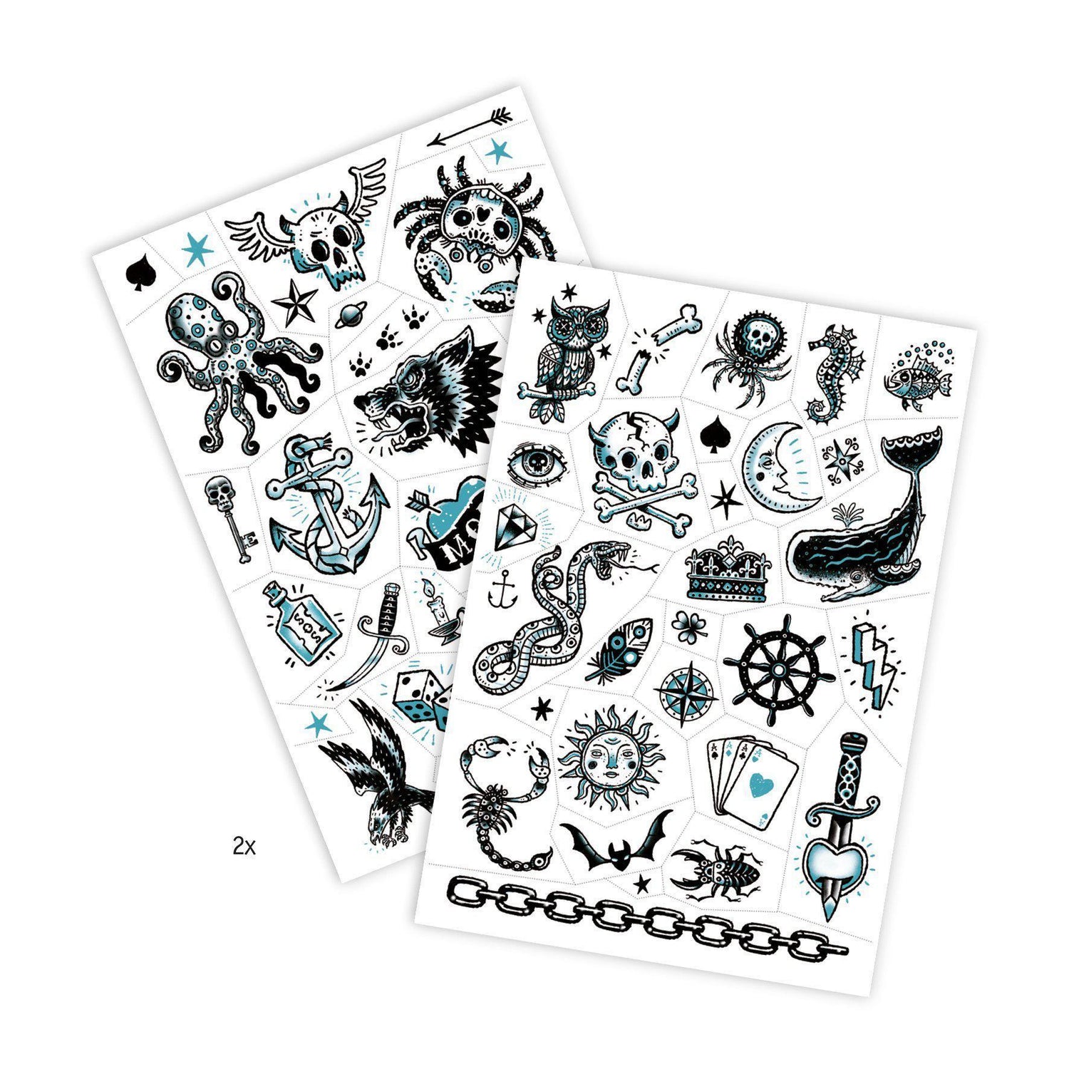 Djeco - Dark Side temporary tattoos | Scout & Co