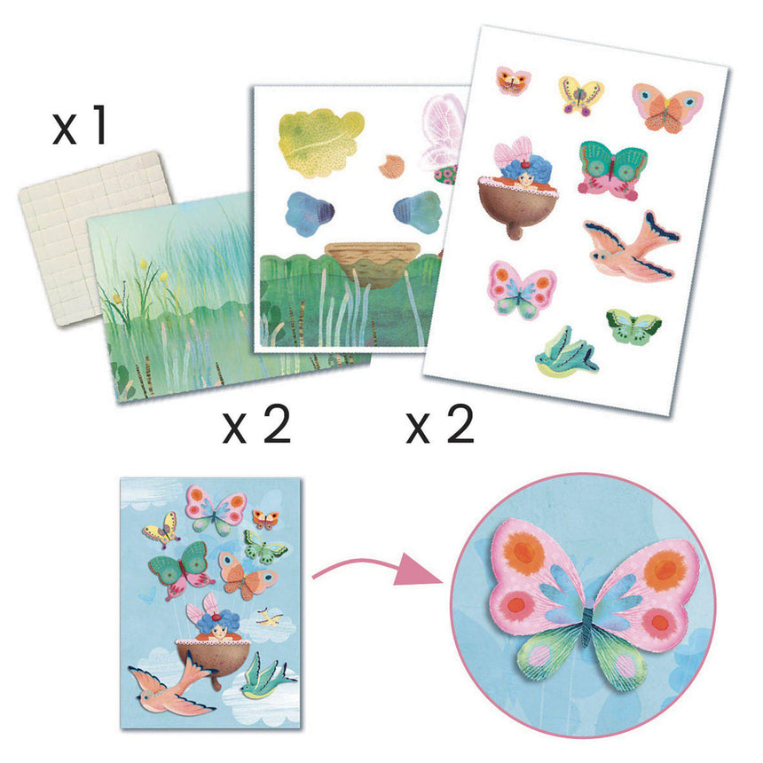 Djeco - Fairy Box: 6 crafts set | Scout & Co