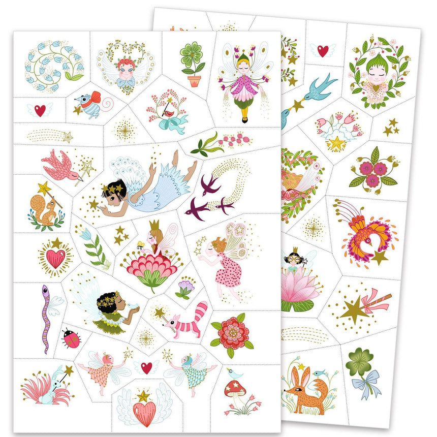 Djeco - Fairy Friends temporary tattoos | Scout & Co