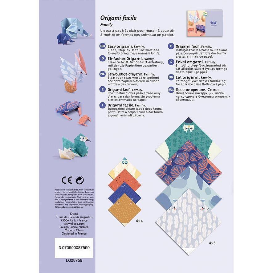 Djeco - Family origami kit | Scout & Co