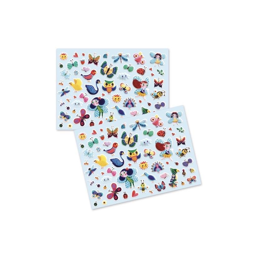 Djeco - Little wings puffy stickers | Scout & Co