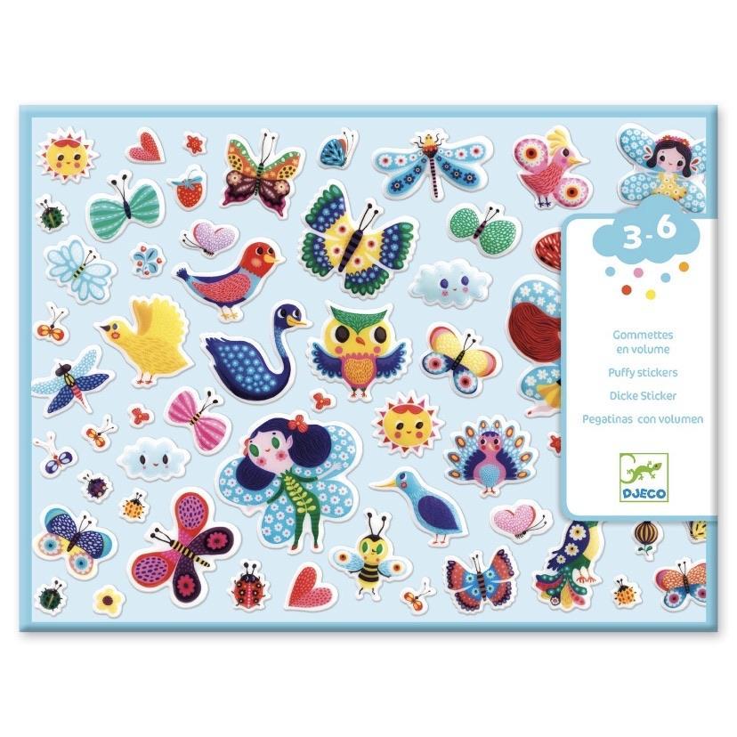 Djeco - Little wings puffy stickers | Scout & Co