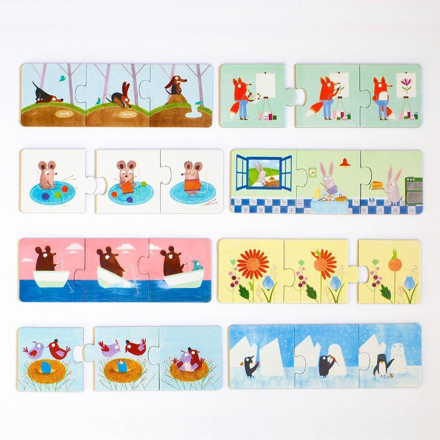 Djeco - Puzzle Trio - Stories | Scout & Co