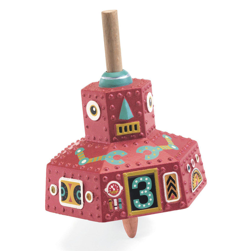 Djeco - Robot spinning top | Scout & Co