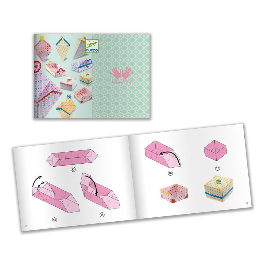 Djeco - Small Boxes folding paper craft kit | Scout & Co