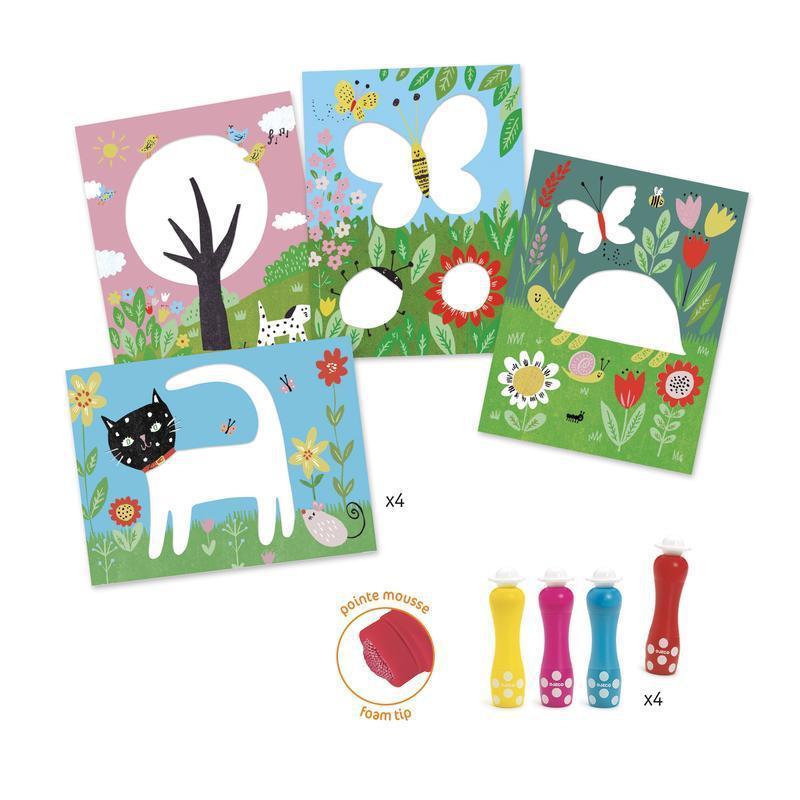 Djeco - Small Dots painting craft set | Scout & Co