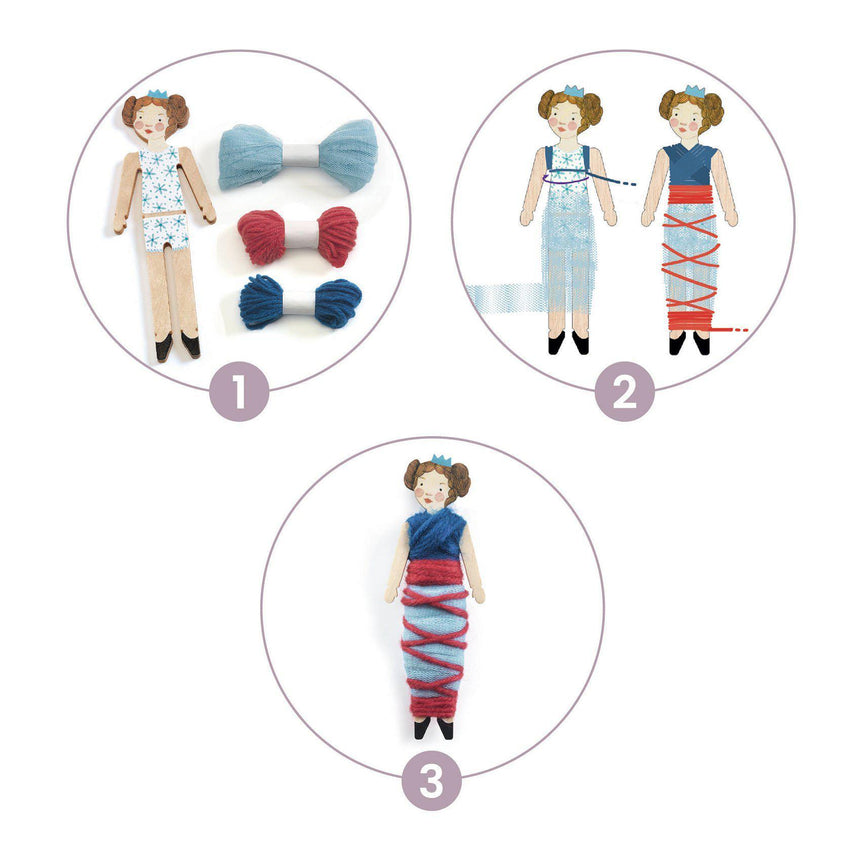 Djeco - Sweet Night worry dolls DIY kit | Scout & Co