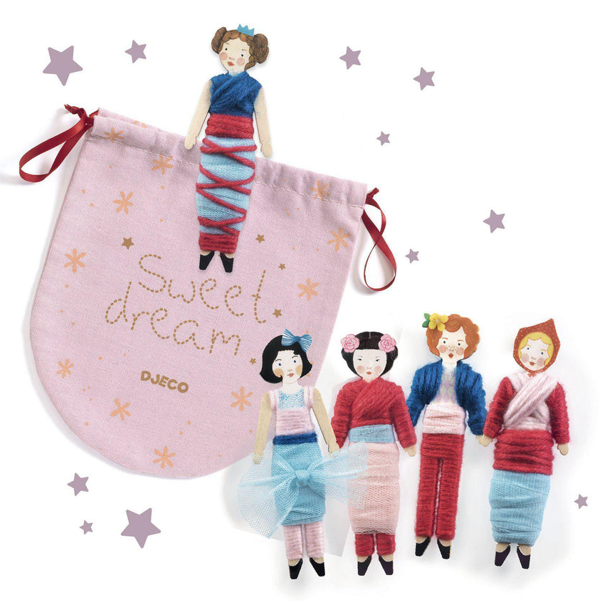 Djeco - Sweet Night worry dolls DIY kit | Scout & Co