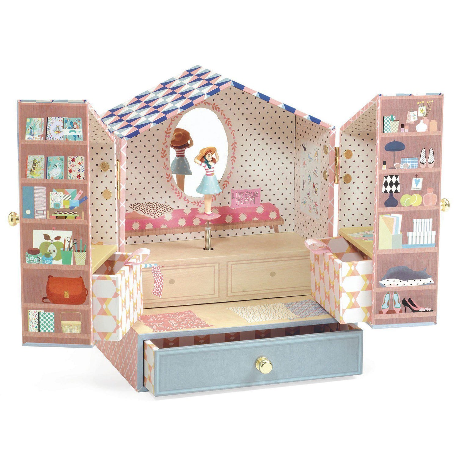 Djeco - Tinou Shop music box | Scout & Co