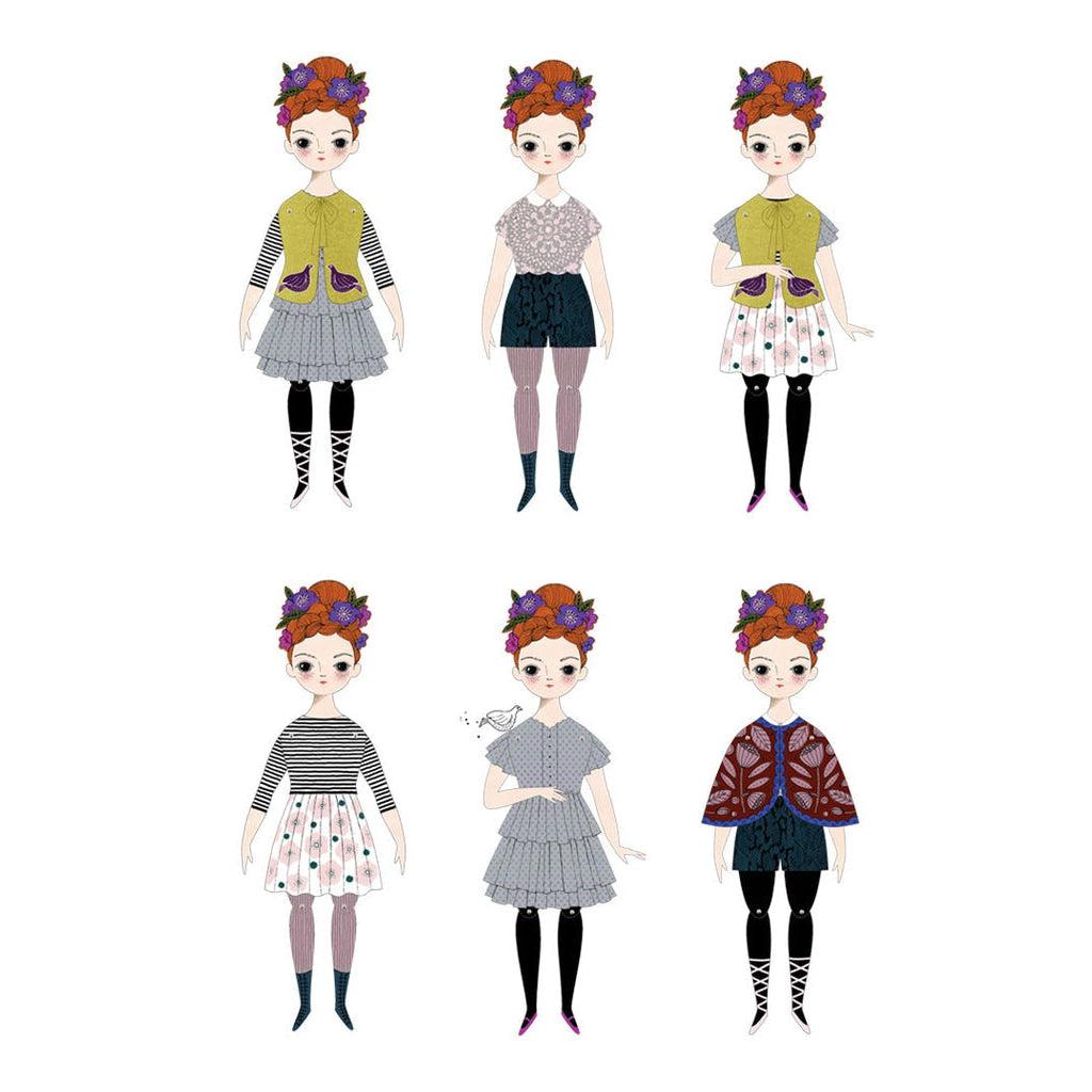 Of Unusual Kind - Florence paper doll kit | Scout & Co