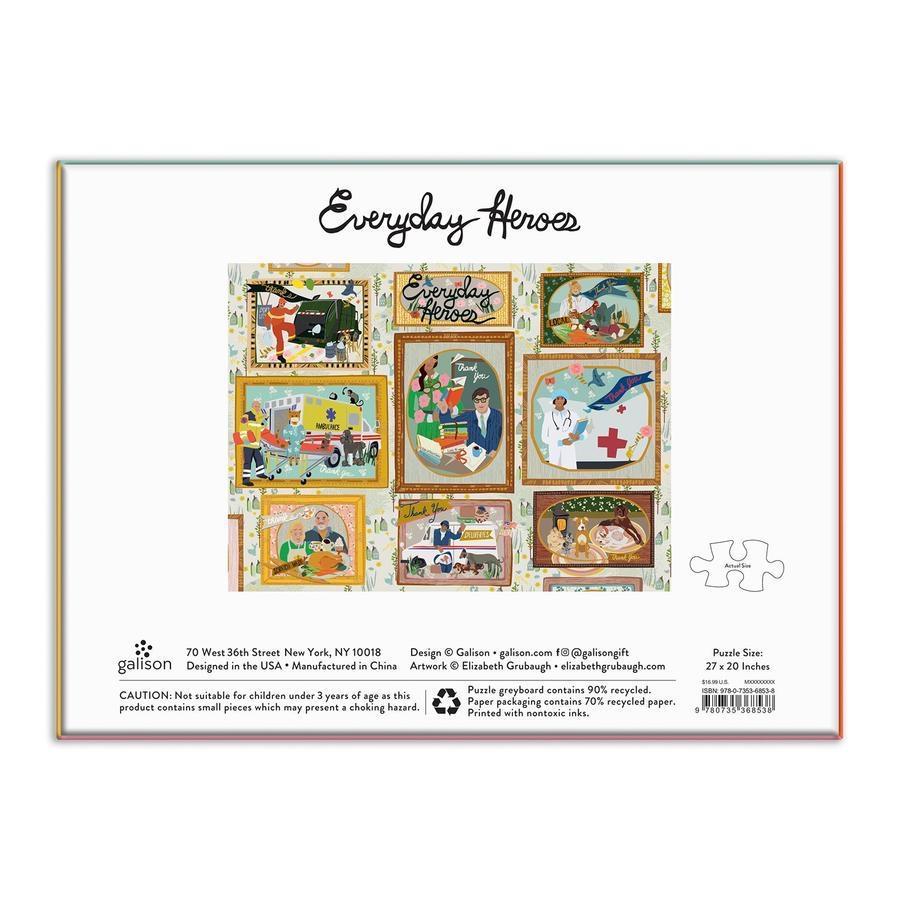 Galison - Everyday Heroes jigsaw puzzle - 1000 pieces | Scout & Co