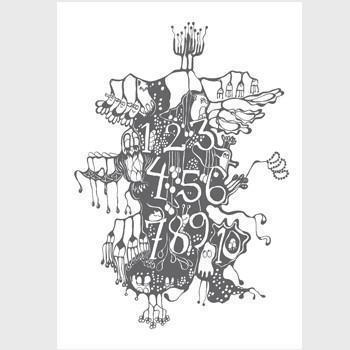 Hanna Sager Forsberg - Numbers print | Scout & Co