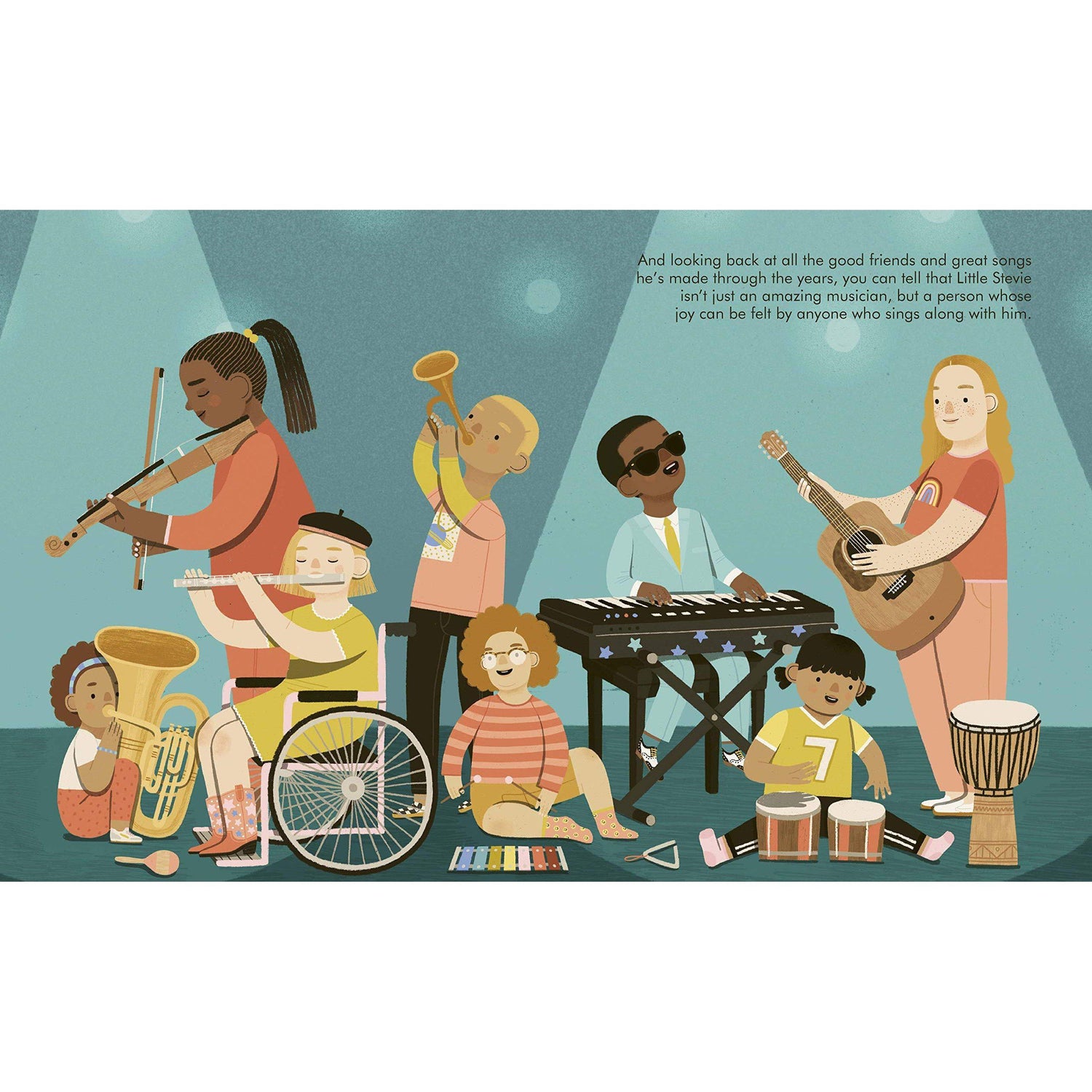 Little People, Big Dreams: Stevie Wonder - Isabel Sanchez Vegara | Scout & Co