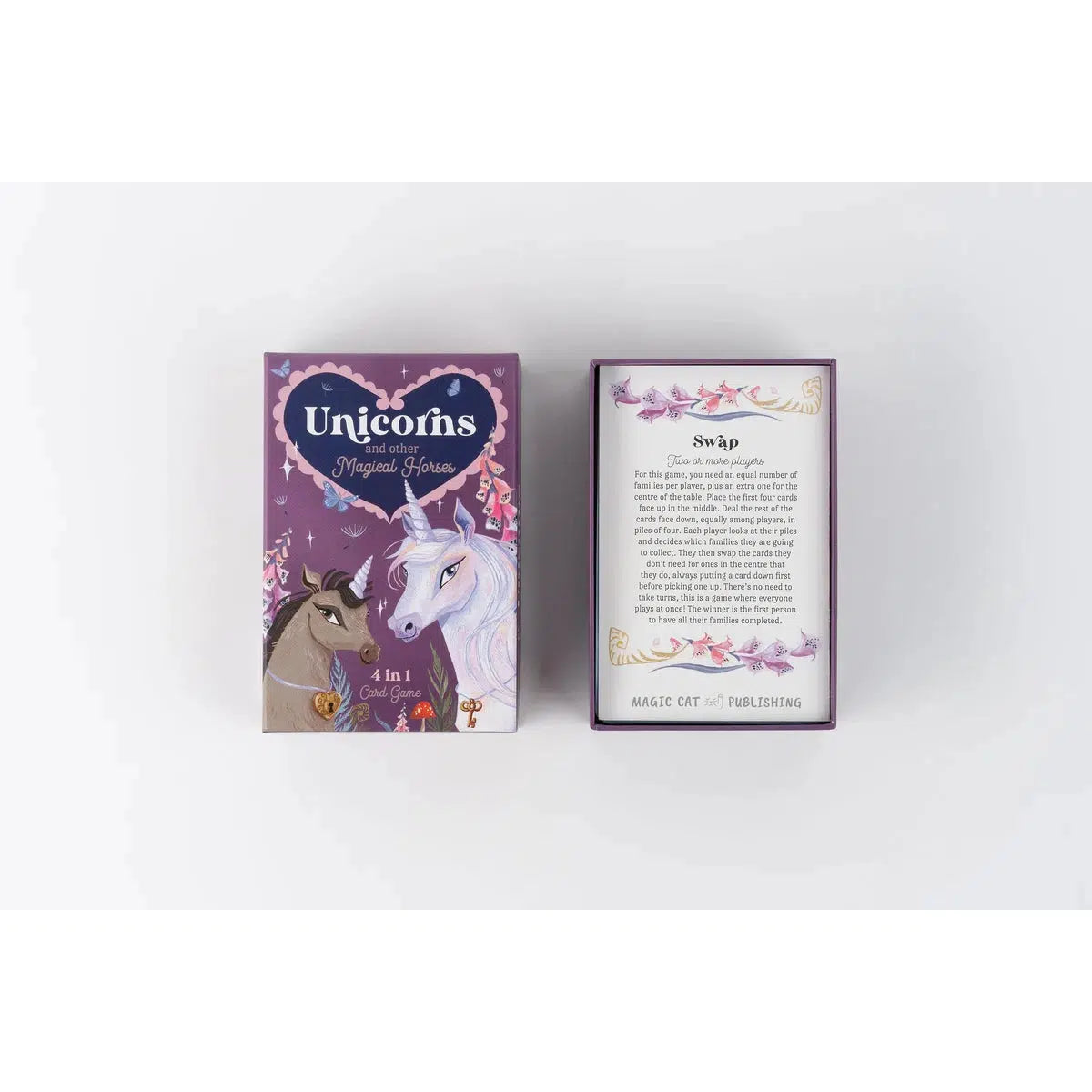 Unicorns & Other Magical Horses: 4 in 1 card game | Scout & Co