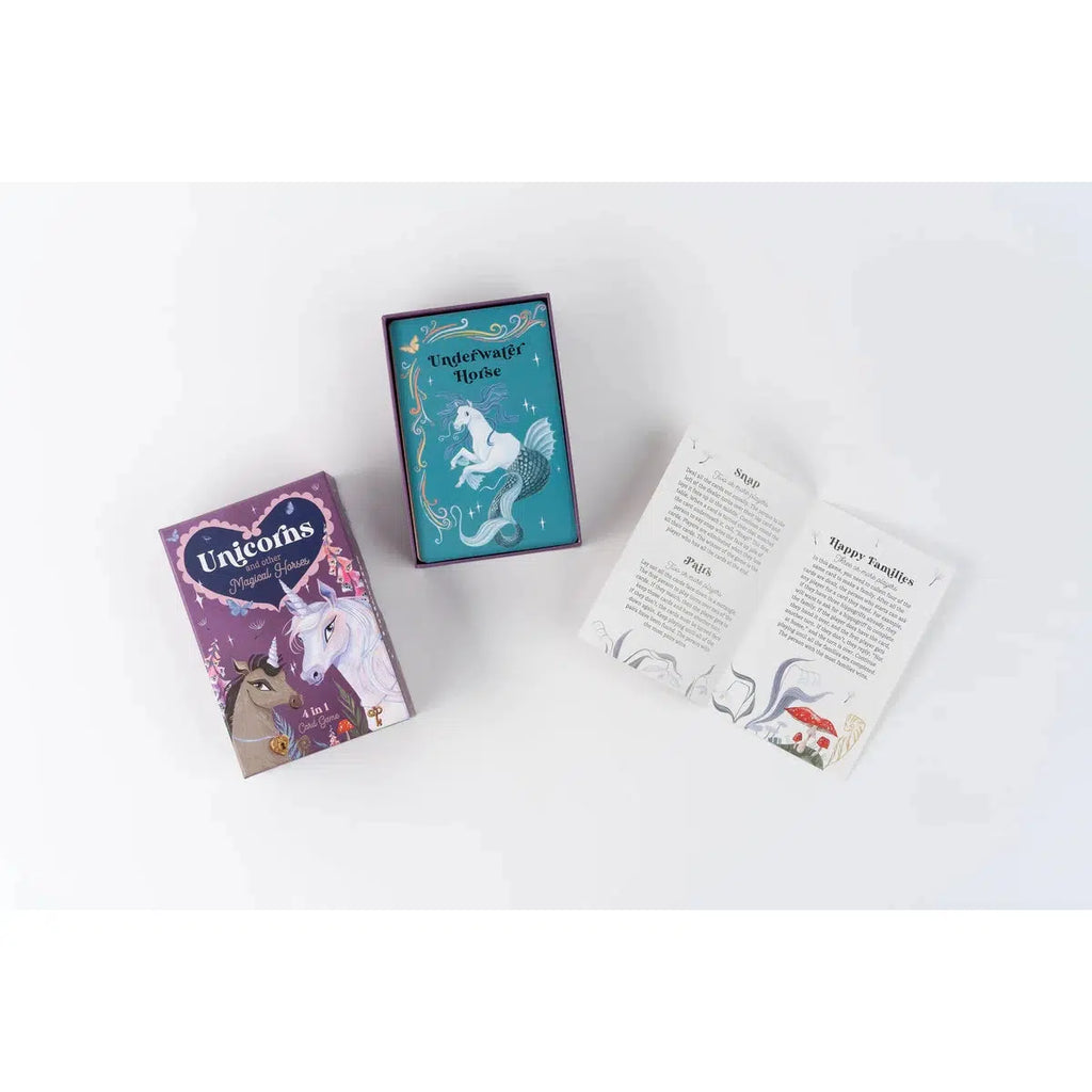 Unicorns & Other Magical Horses: 4 in 1 card game | Scout & Co
