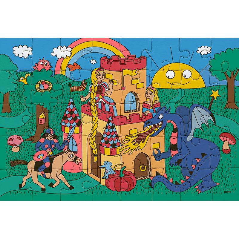 OMY - Mini jigsaw puzzle - 54 pieces - Magic | Scout & Co