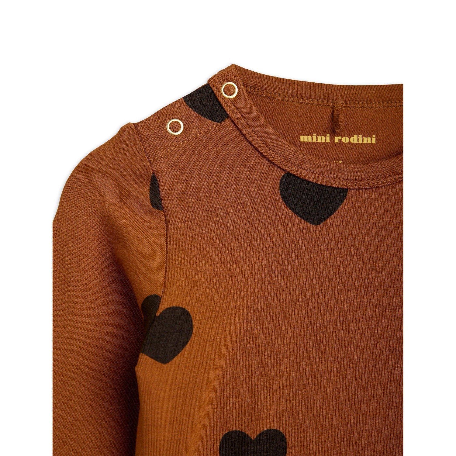 Mini Rodini - Basic hearts baby bodysuit | Scout & Co
