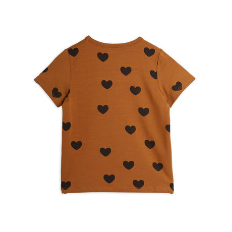 Mini Rodini - Basic hearts short-sleeved tee | Scout & Co