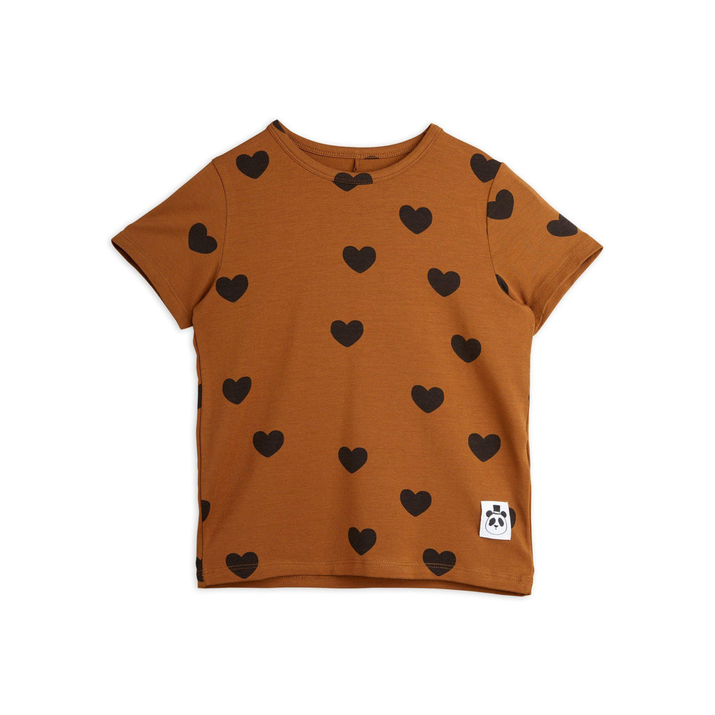 Mini Rodini - Basic hearts short-sleeved tee | Scout & Co