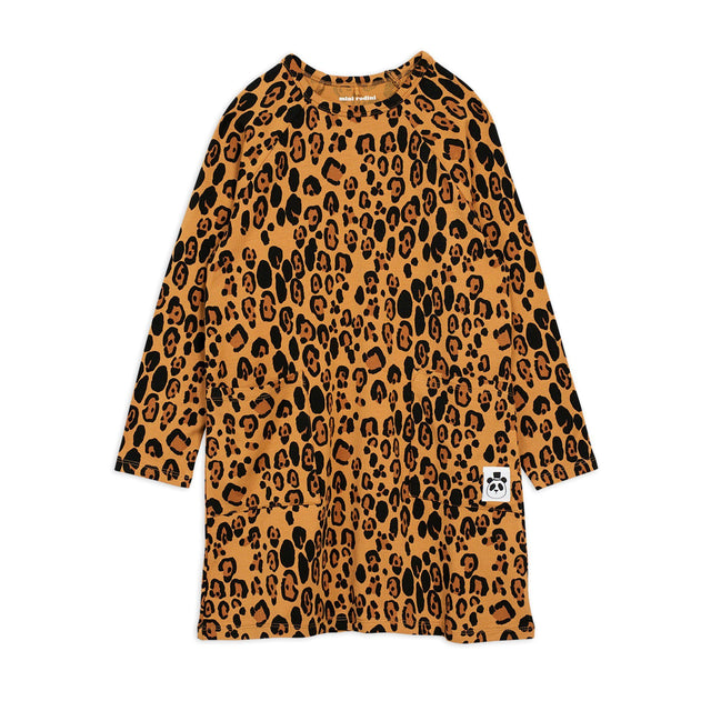 Mini Rodini - Basic leopard long-sleeved dress | Scout & Co