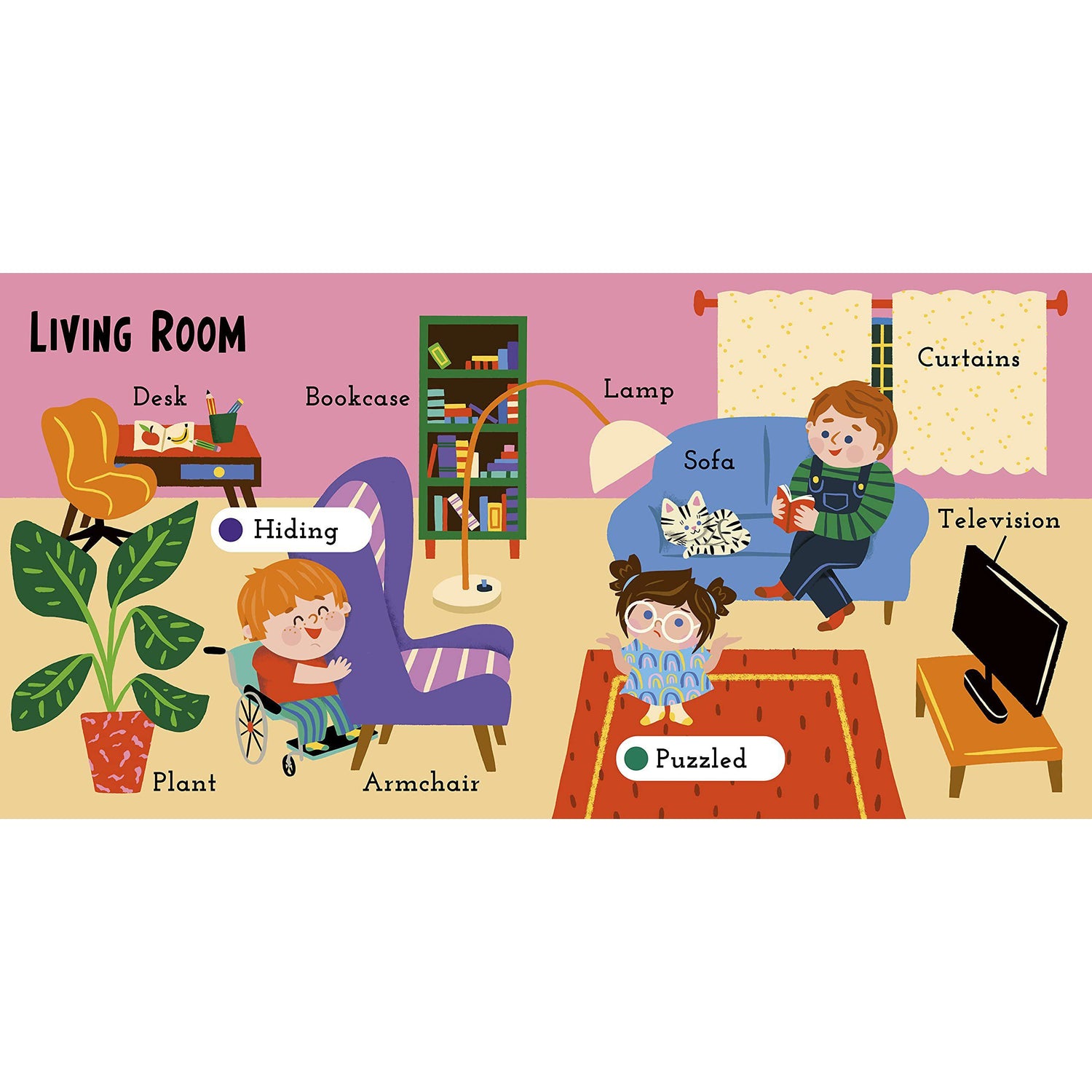 My Home: My World in 100 Words board book - Marijke Buurlage | Scout & Co