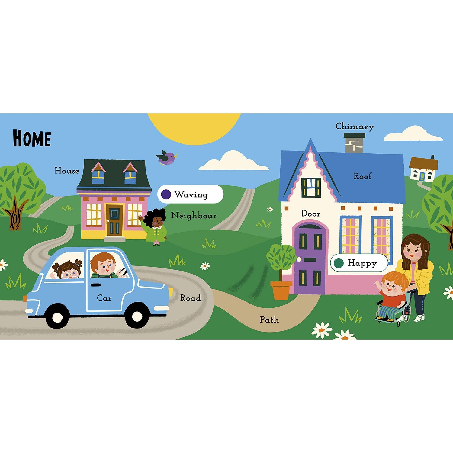My Home: My World in 100 Words board book - Marijke Buurlage | Scout & Co