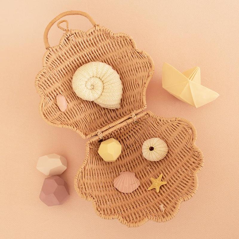 Olli Ella - Shell bag - rose pink | Scout & Co