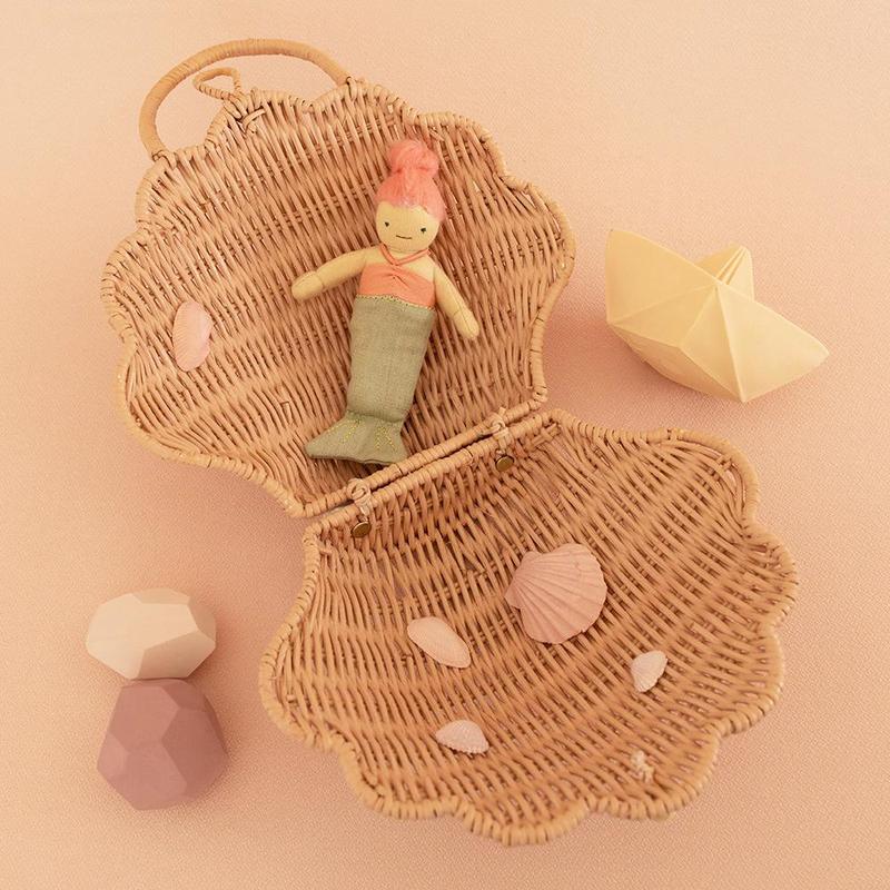 Olli Ella - Shell bag - rose pink | Scout & Co