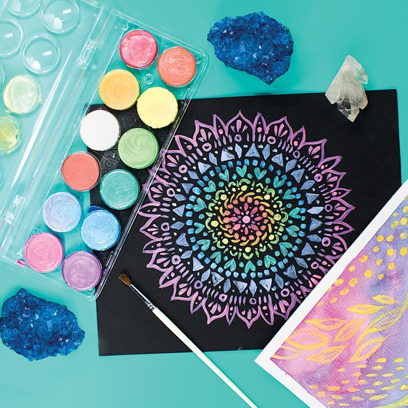 Ooly - Chroma Blends watercolour paint set - pearlescent | Scout & Co