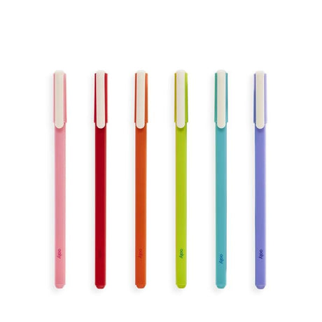 Ooly - Fine Line coloured gel pens - set of 6 | Scout & Co