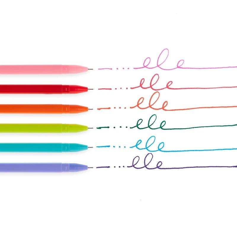 Ooly - Fine Line coloured gel pens - set of 6 | Scout & Co