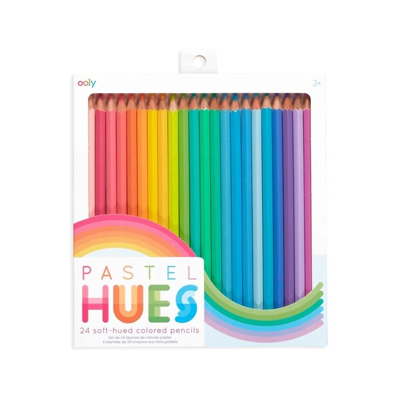 Ooly - Pastel Hues colouring pencils - set of 24 | Scout & Co