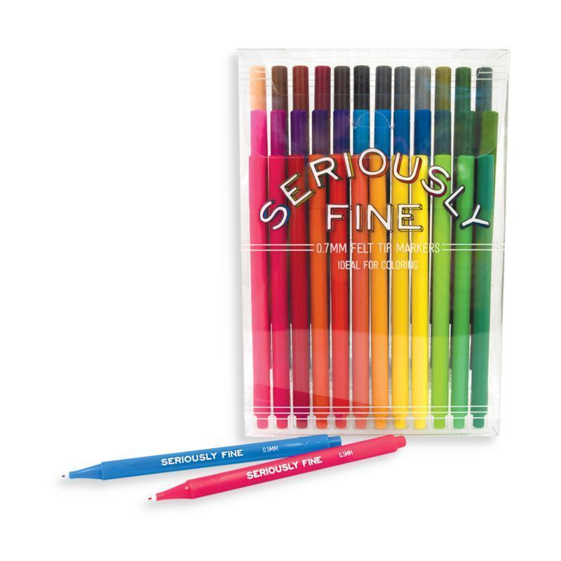 Ooly - Seriously Fine felt-tip markers - set of 36 | Scout & Co
